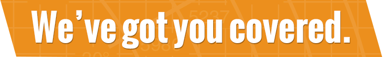 We've got you covered.