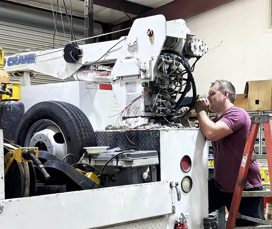 Truck Crane Repair